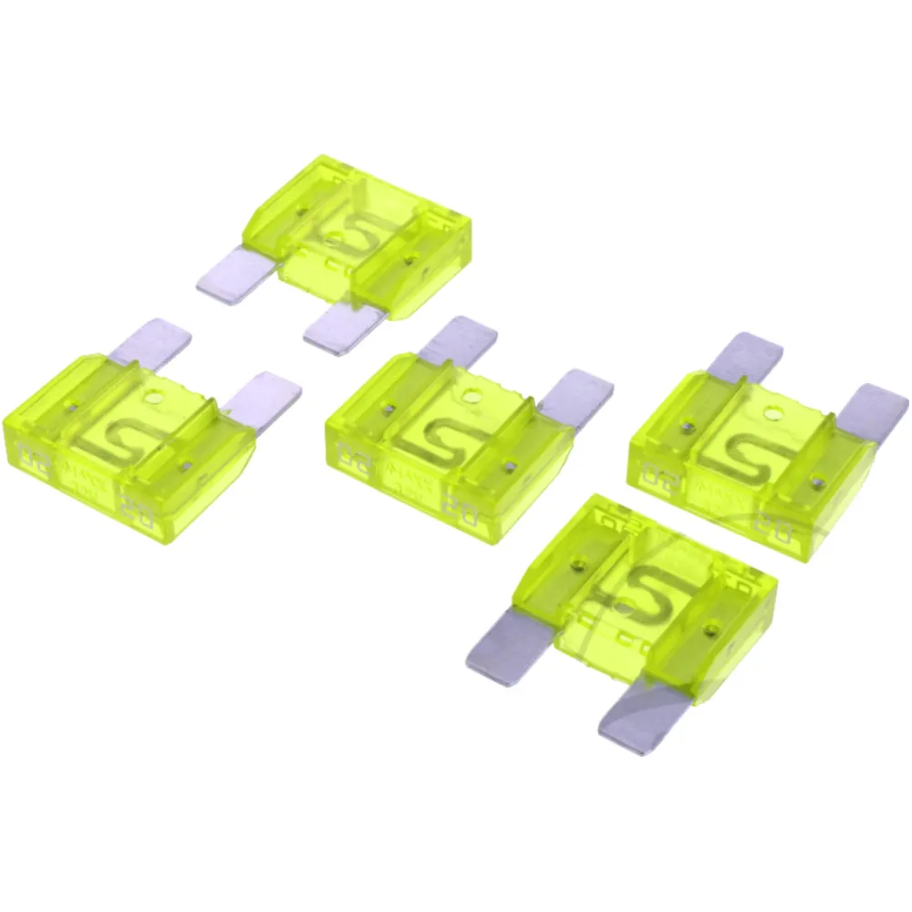 MAXI Flachstecksicherung 20A gelb 5ST_0