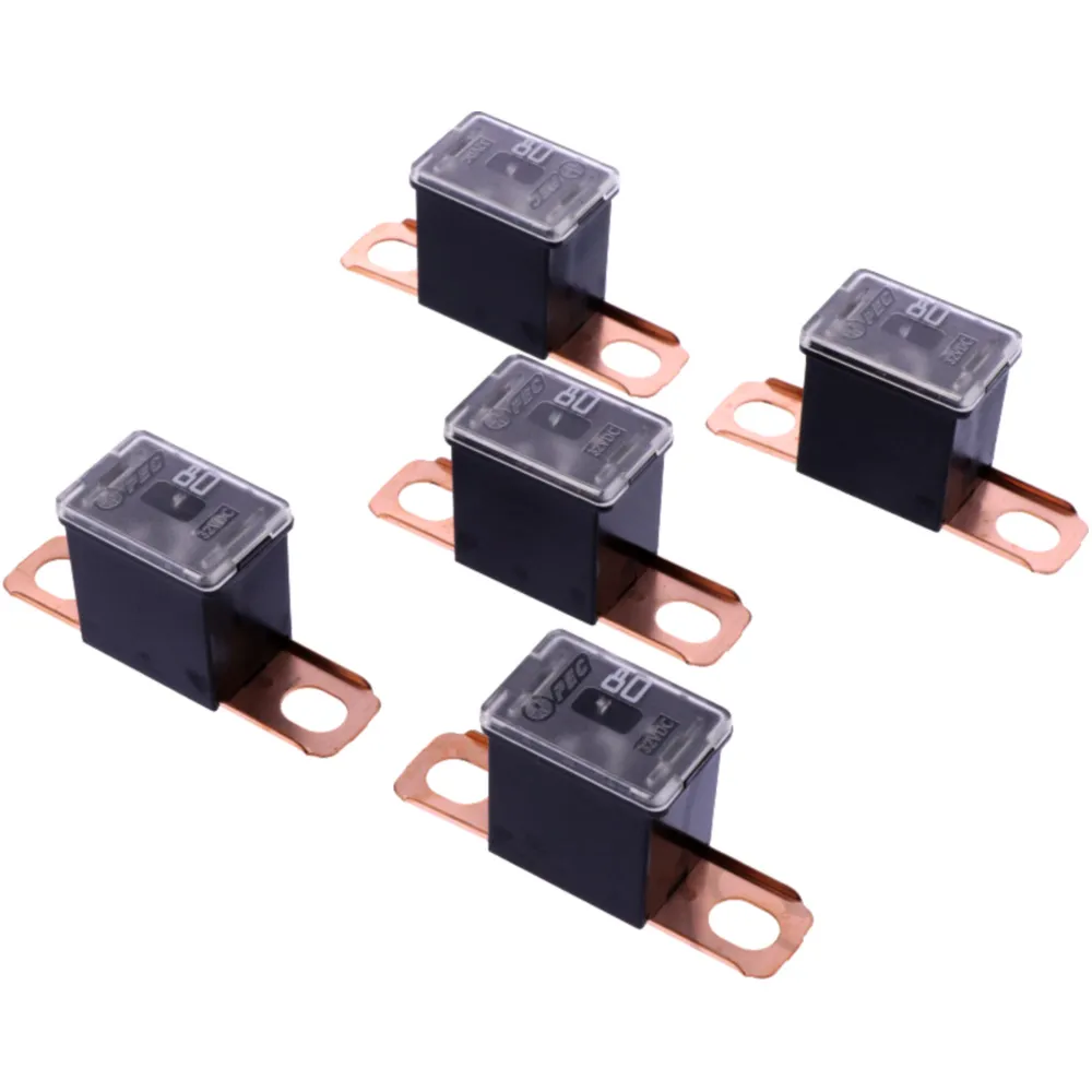 Sicherung CS 80A für Motorräder JMP schwarz Packung 5 Stück_0