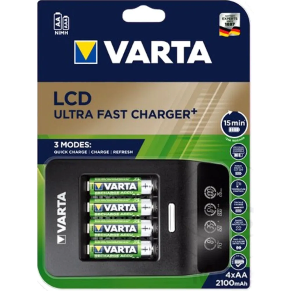 Akku Ladegerät LCD Ultra Fast_1