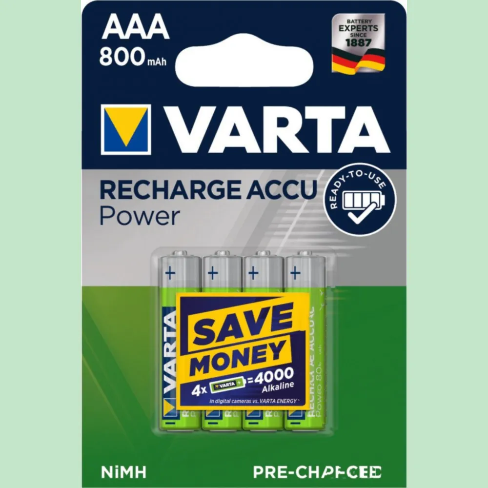 Akku-Gerätebatterie Micro Ni-MH Varta 56703101404_1