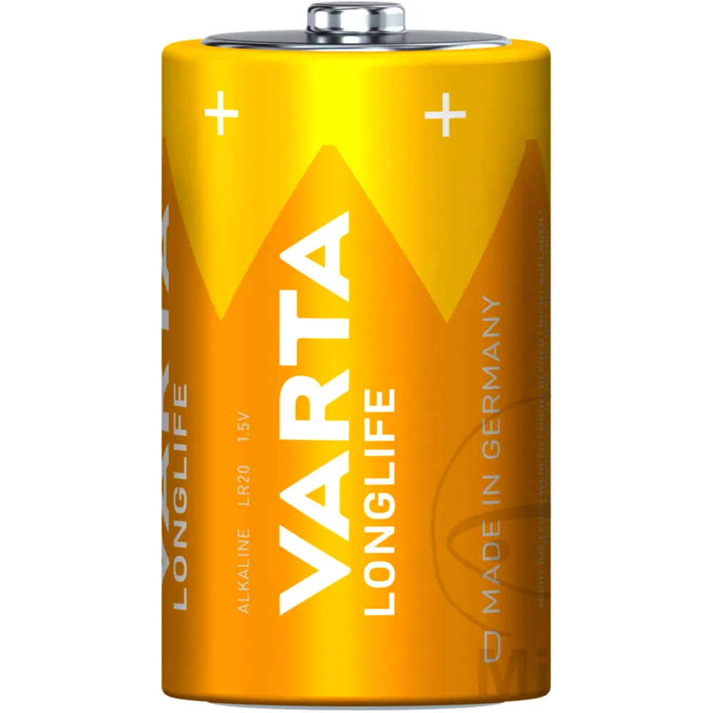 VARTA Longlife D Größe Batterie 2er Blister_0