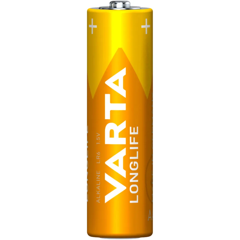 VARTA Longlife AA Battery 4 Pack_0