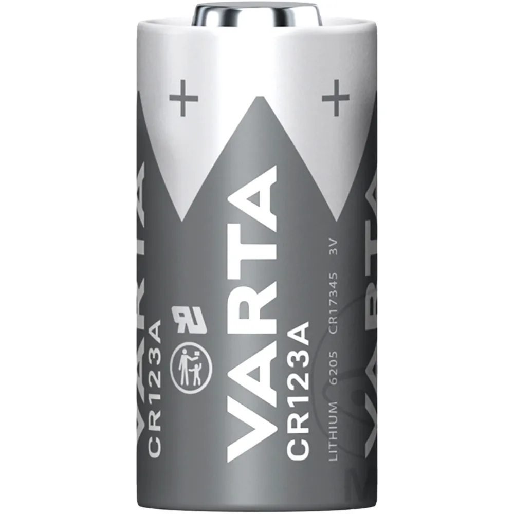 VARTA Photo Lithium CR123A Batterie für elektronische Anwendung