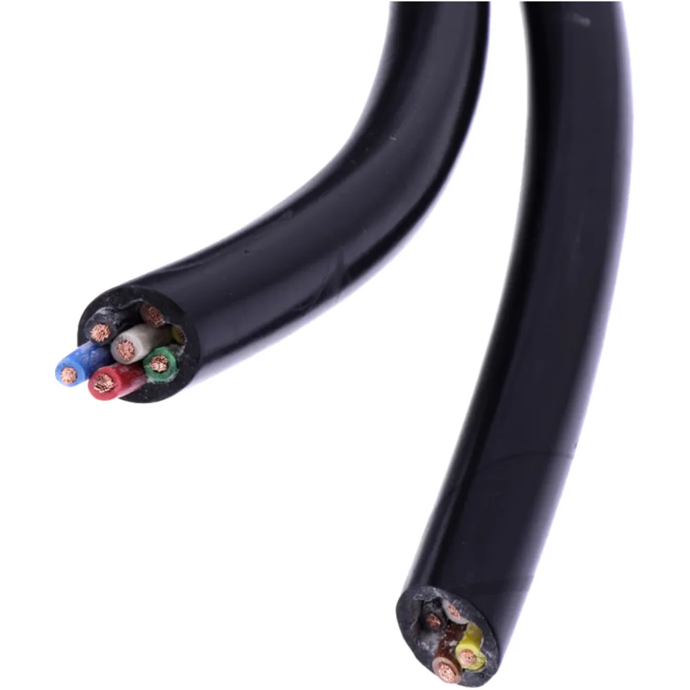 Kabel H05VV für 7X1.5 Schwarz 5 Meter_0