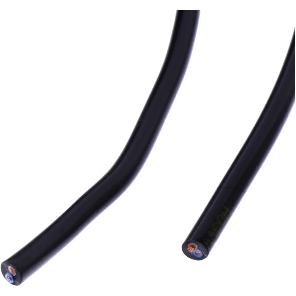 Kabel H03VV-für 2X0.75 schwarz JMP 10 Meter_0