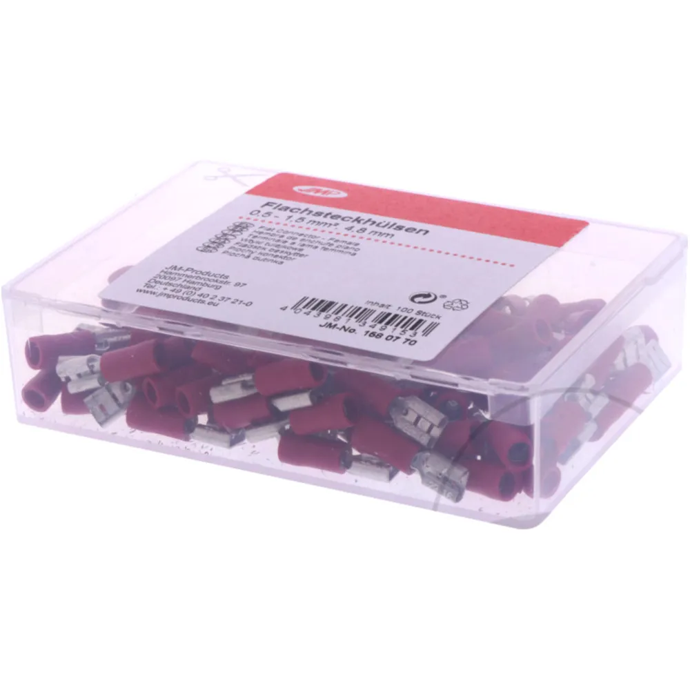 JMP Flachsteckhülse isoliert 0.5-1.5 mm² 4.8mm_0