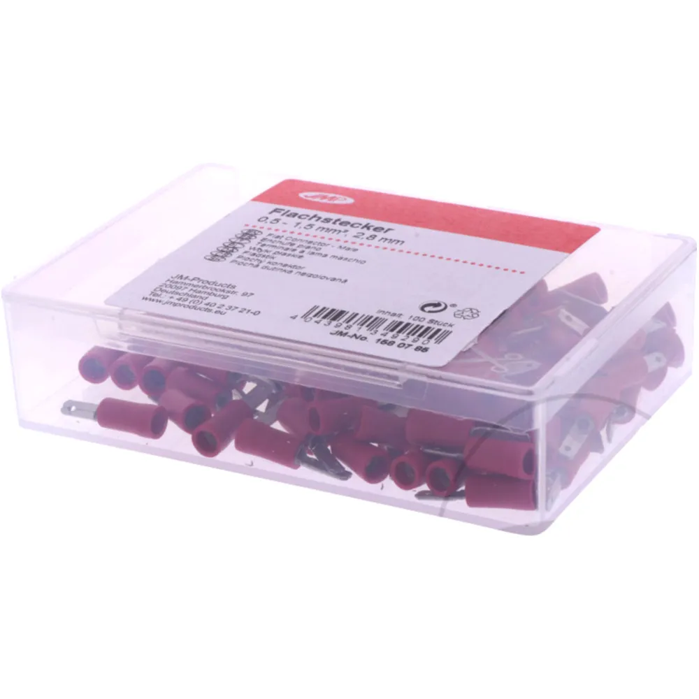 Insulated Flat Connector 0.5-1.5 mm² 2.8 mm for JMP_0