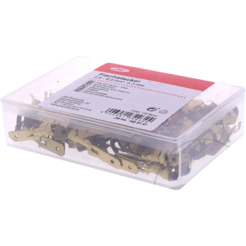 Flat Terminal 2.5-6.0 for 6.3 mm Connector_0