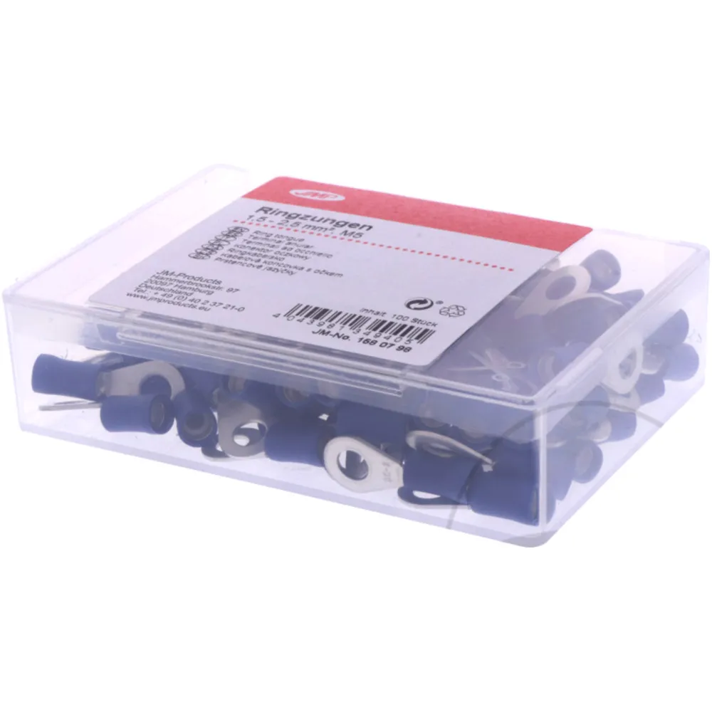 JMP Insulated Ring Connector 1.5-2.5 mm² M5 Pack of 100_0