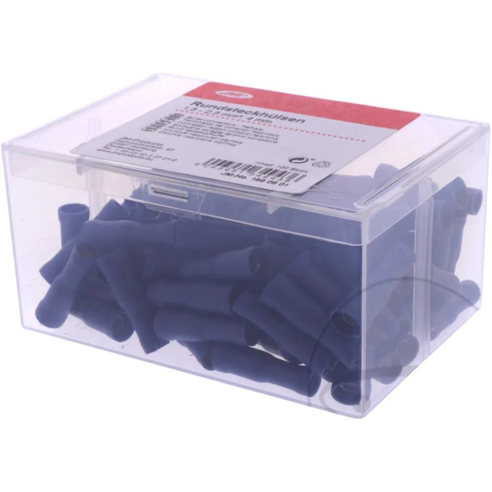 BULLET CONNECTOR FEMALE 1.5-2.5 mm² 4 mm JMP PACK 100 PCS_0