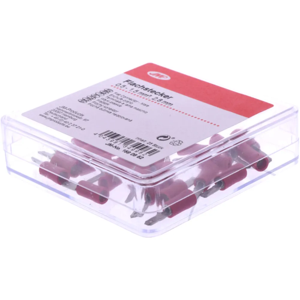 Flachstecker isoliert 0.5-1.5 mm² 2.8 mm JMP_0
