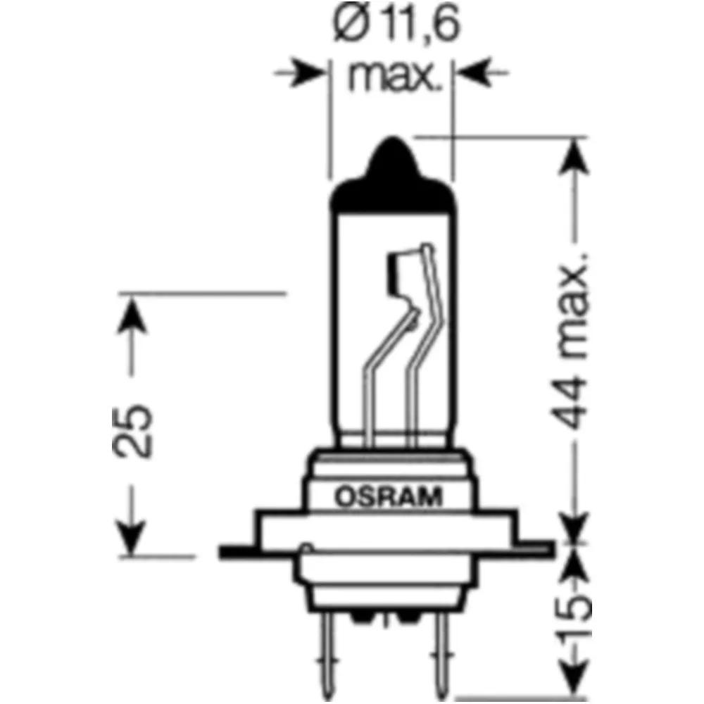 Lampe H7 24V70W 64215TSP_1