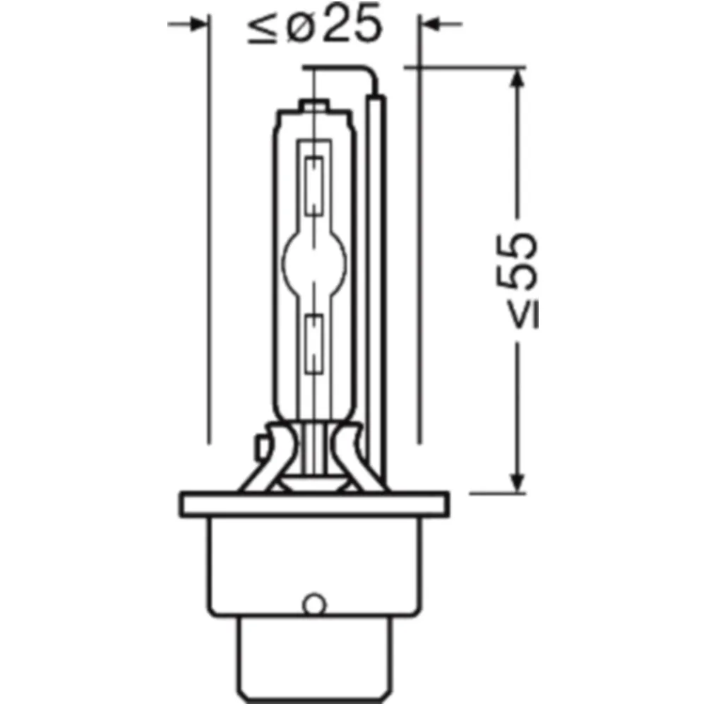 BULB 35W D2S OSRAM DUO Ultra Life for Motorcycles_1
