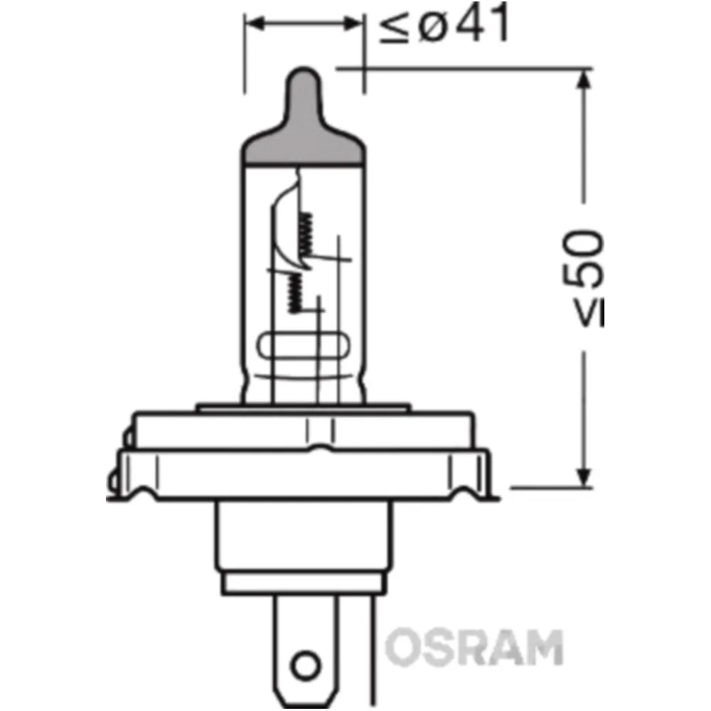 OSRAM Halogen Bulb 12V 45/40W_1
