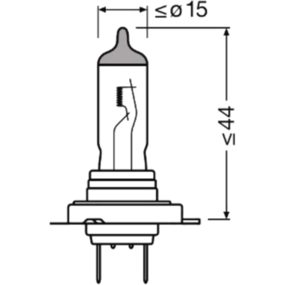Lampe H7 12V55W 1 Blisterpackung Osram Night Breaker Silver_1