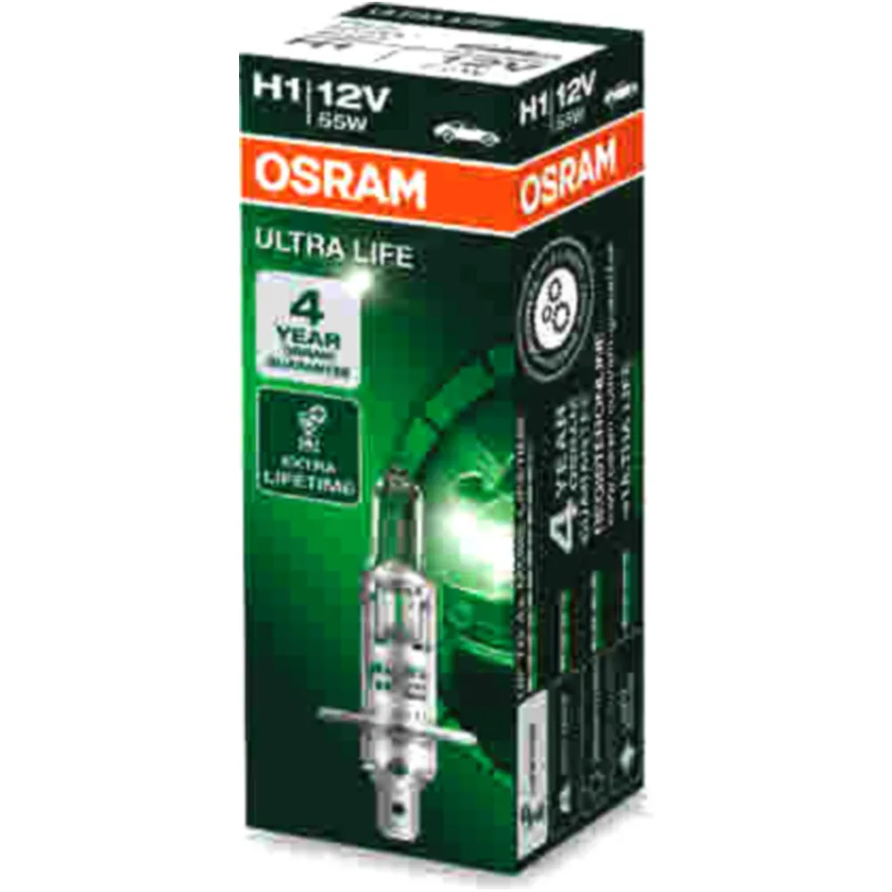 Lampe H1 12V55W Osram Ultra Life Alternative: 1591619 passend f