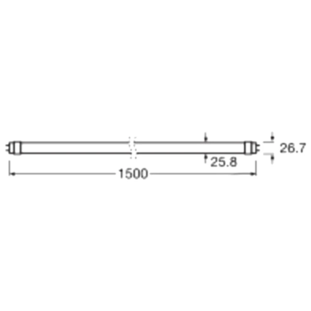 LED Tube T8 EM 22.1W840 for Electromagnetic Ballasts_0