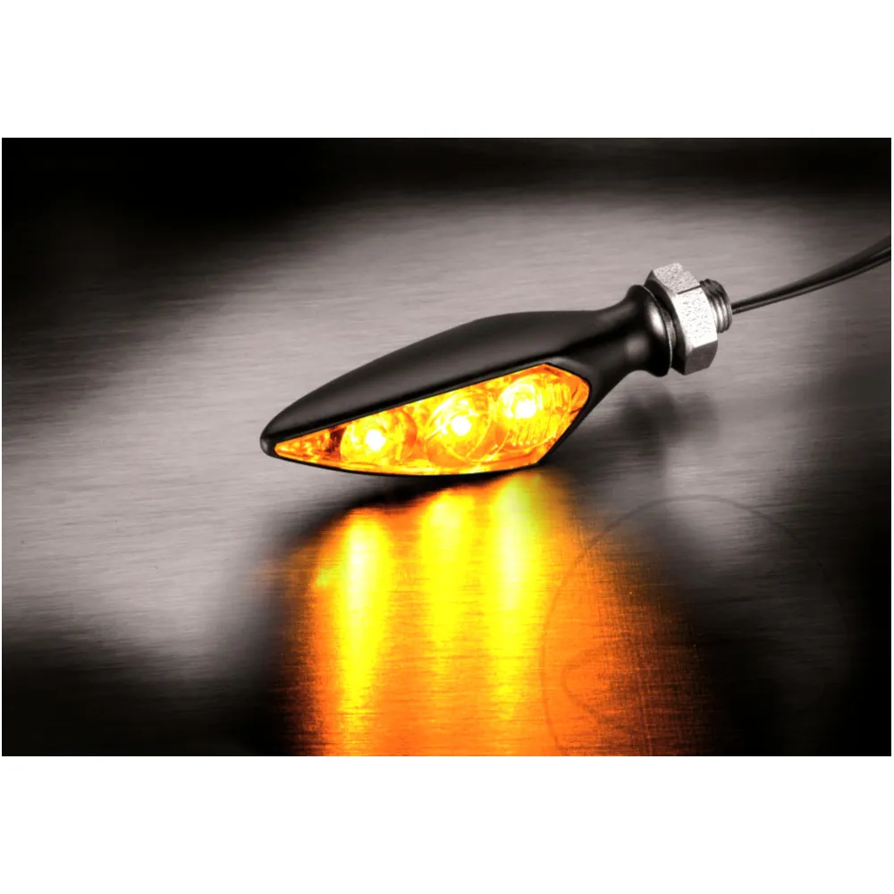 Kellermann Rhombus S Dark Blinkleuchte für Motorräder_1