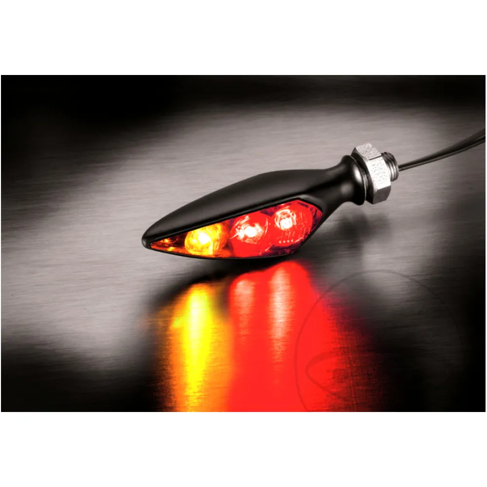 Blinker mit Brems- und Rücklicht Kellermann RHOMB S DF Dark_1