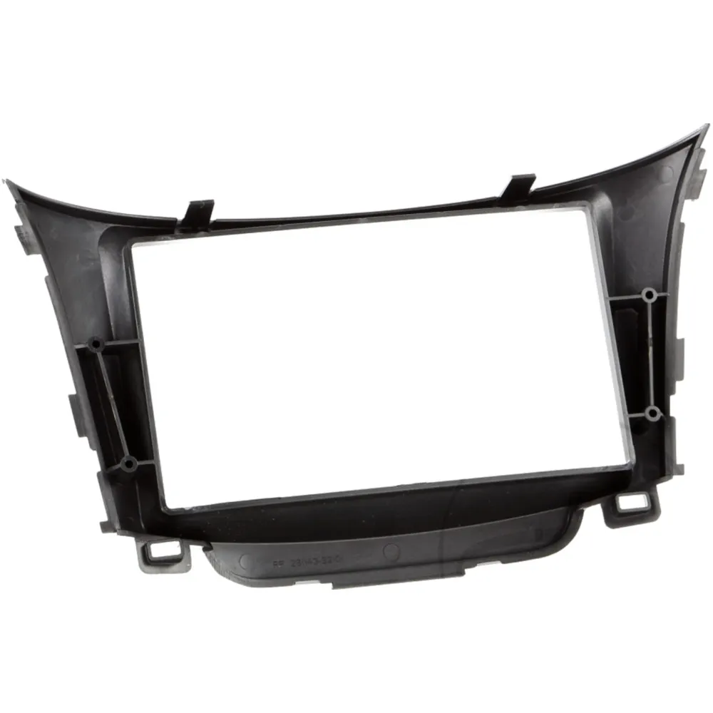 2-DIN Radio Trim for Hyundai i30 Black_0
