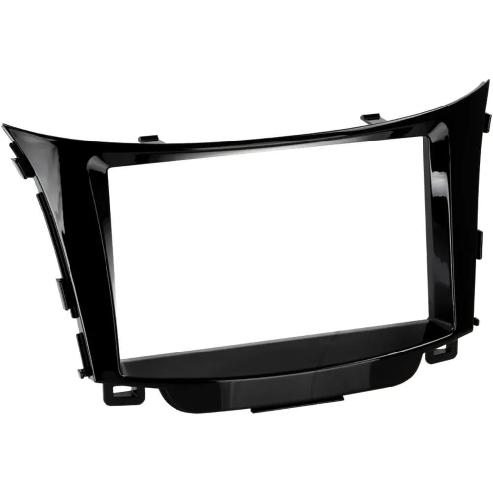 2-DIN Radio Trim for Hyundai i30 Black_1