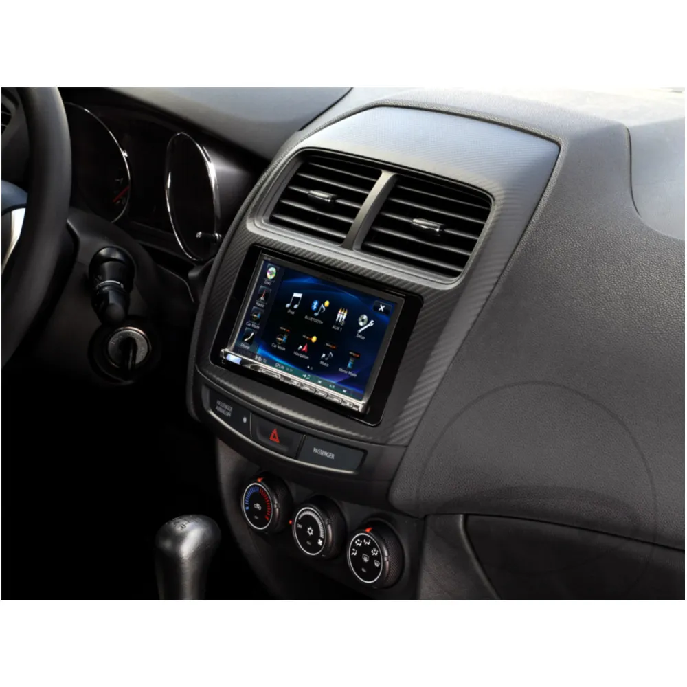 Radioblende 2-DIN für Mitsubishi ASX 2014 > schwarz_0