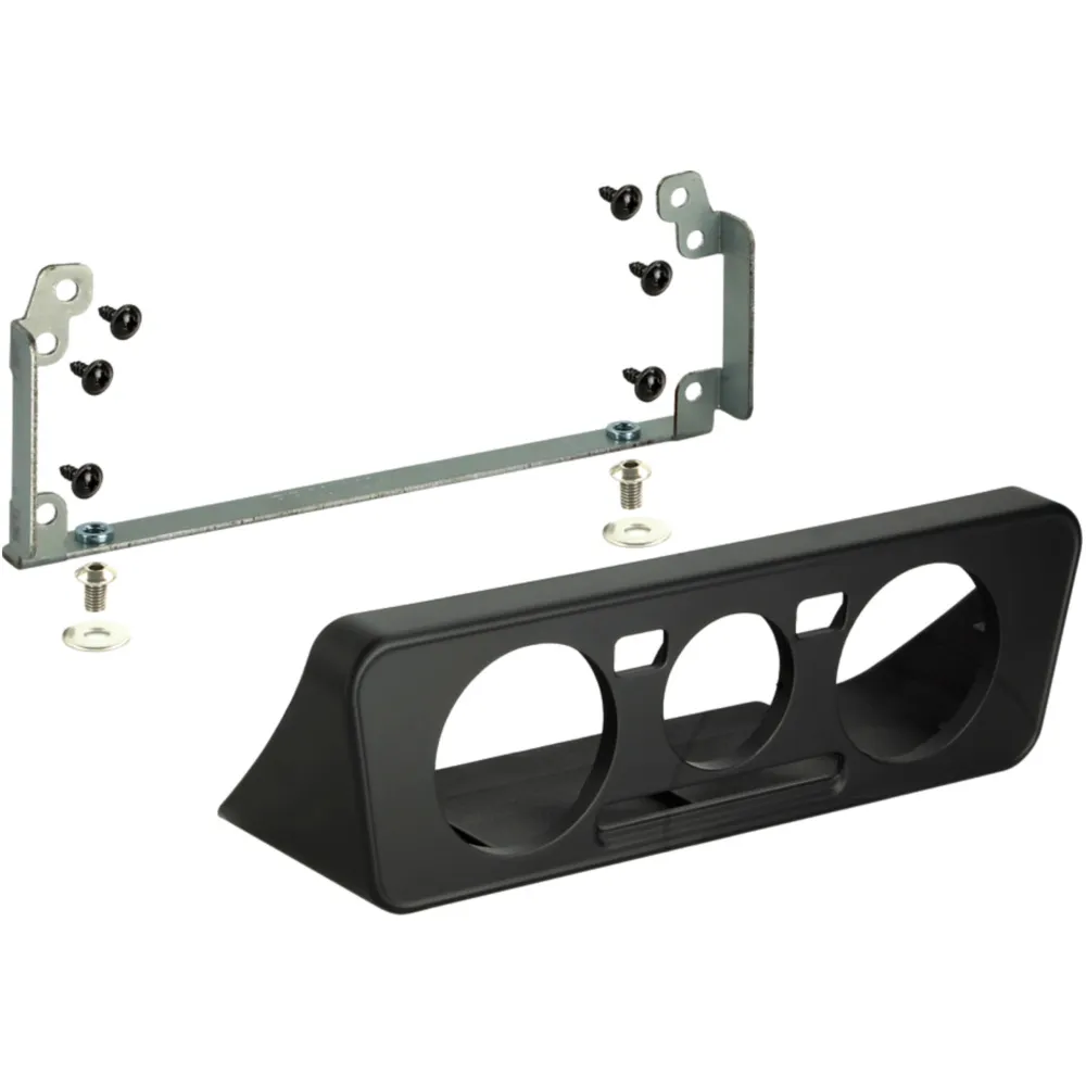 2-DIN Radio Bezel for Seat Mii/Skoda Citigo/VW Up Black_0