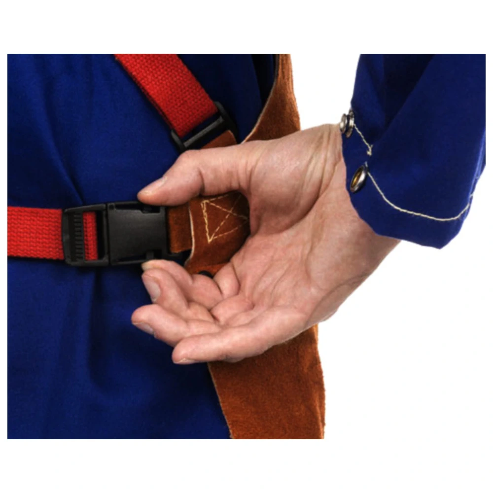 Lava Brown™ Welding Apron for Enhanced Safety_1