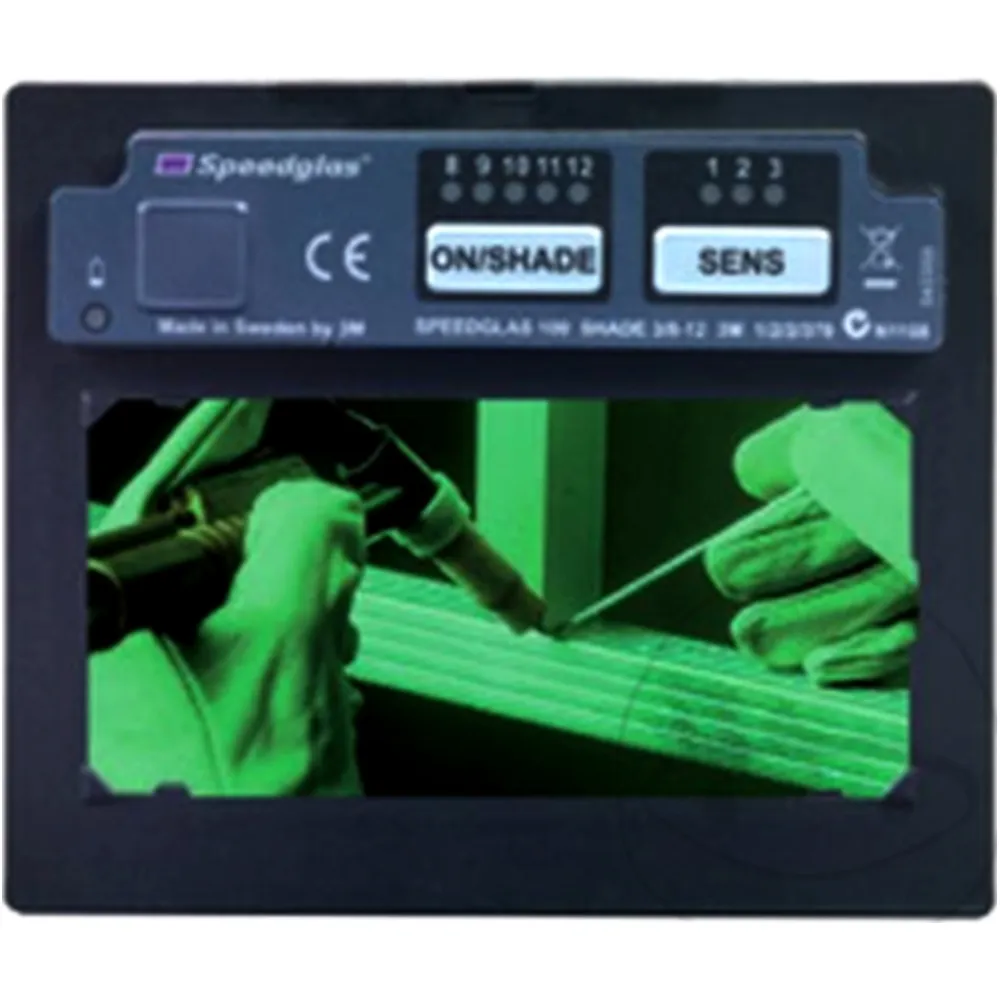 Schweißmaske Speedglas 100V mit 100V Filter DIN 8-12_0