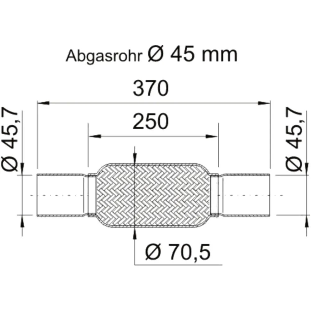Reparaturrohr 45.7/370 mm_1