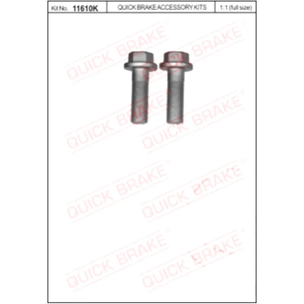 Brake Caliper Screw Kit M16X1.5X61.6_0