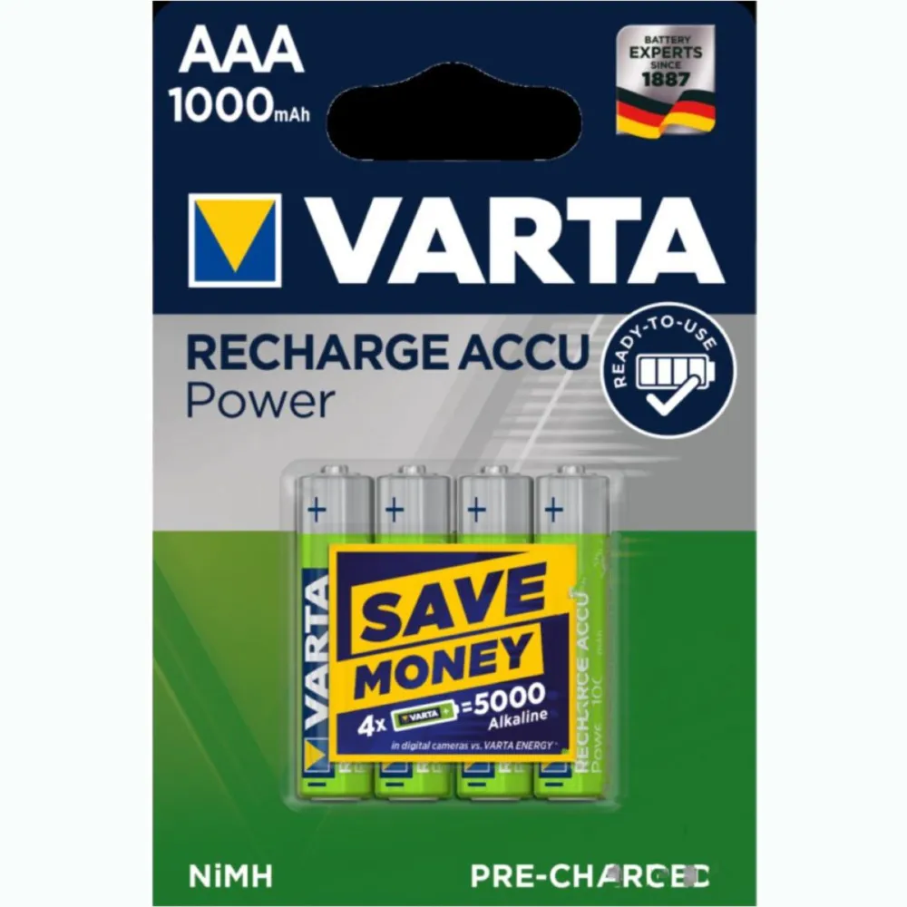 Akku-Gerätebatterie Micro Ni-MH Varta 05703301404_1