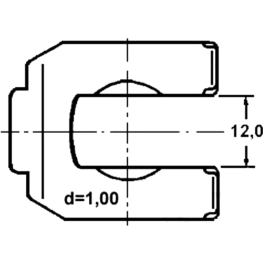 Bremsschlauch Halter für Mercedes-Benz, Fiat, Opel_0