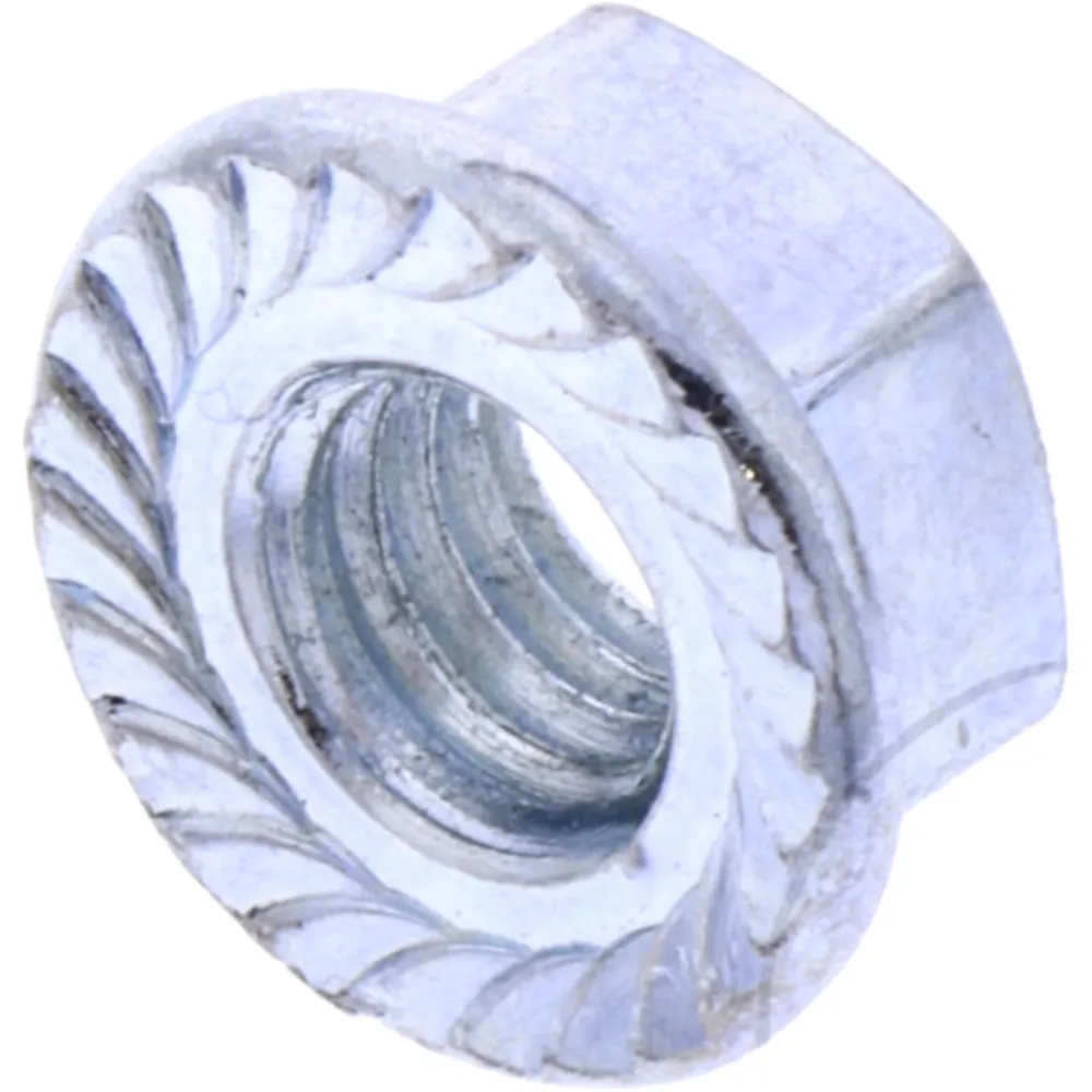 M8 Galvanized Lock Nut, Pack of 5_0