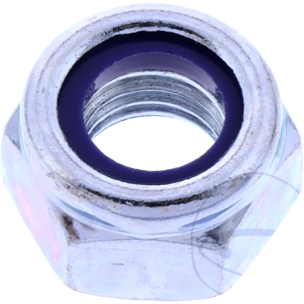 JMP Galvanized Hex Nut M12 DIN 985, Pack of 5 Pieces_0