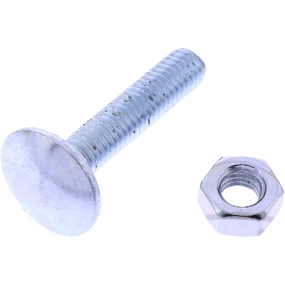 Galvanized Bolt M6x30 for Motorcycles - Pack of 5 Pieces_0
