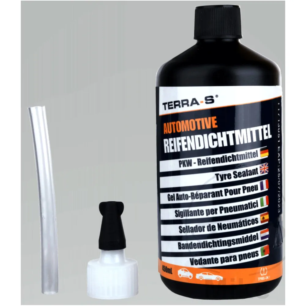 450ML Refill Bottle Tire Sealant for Compact to Mid-Size Vehicl