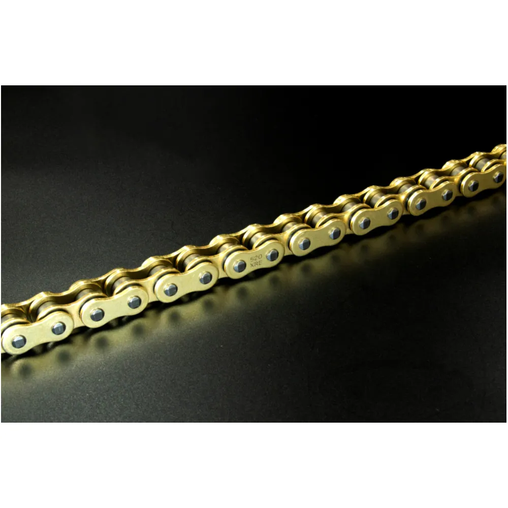 RK XW-Ringkette Gold 520XRE Meterware für Motorräder_0