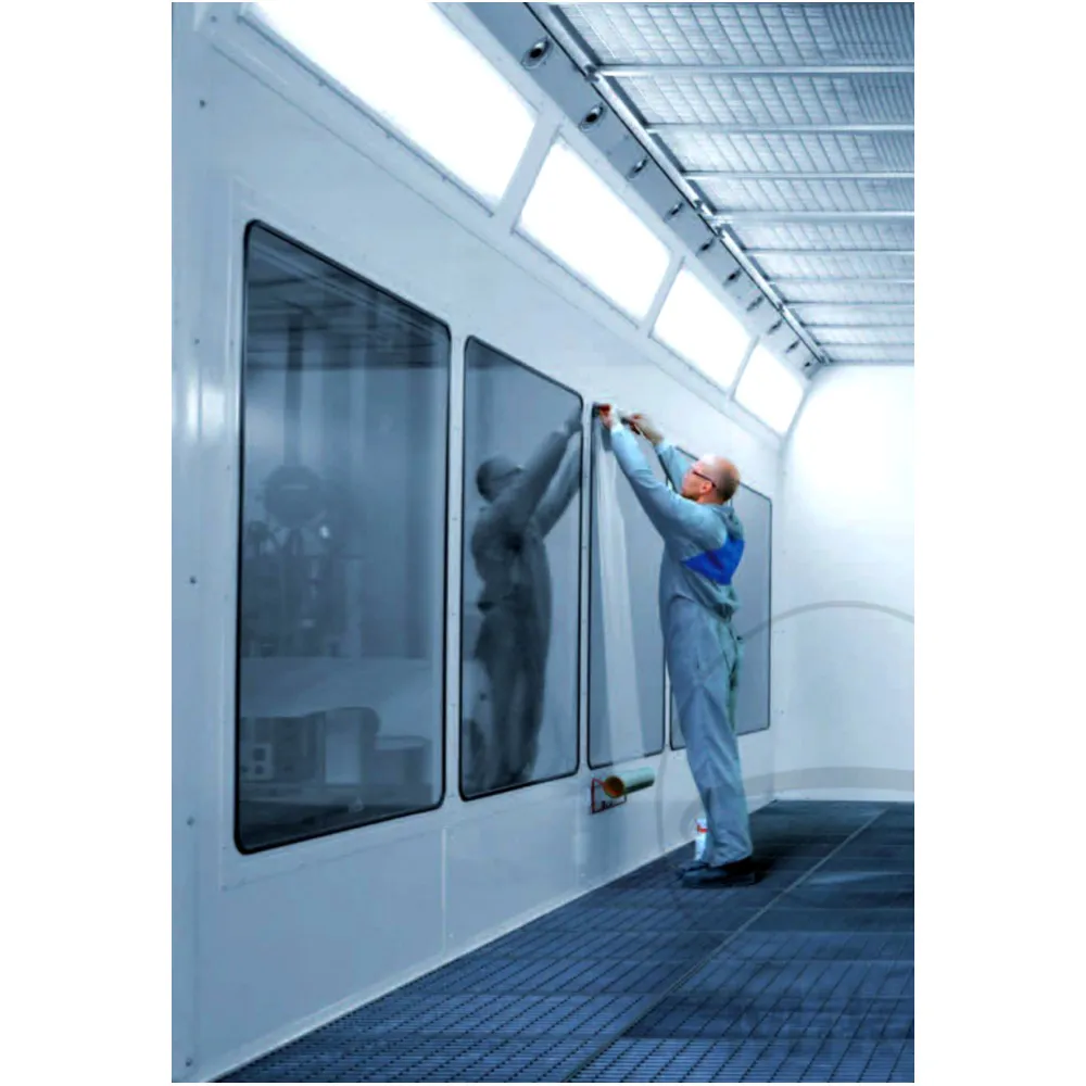 Self-adhesive cabin protection film 45CM x 30M transparent for