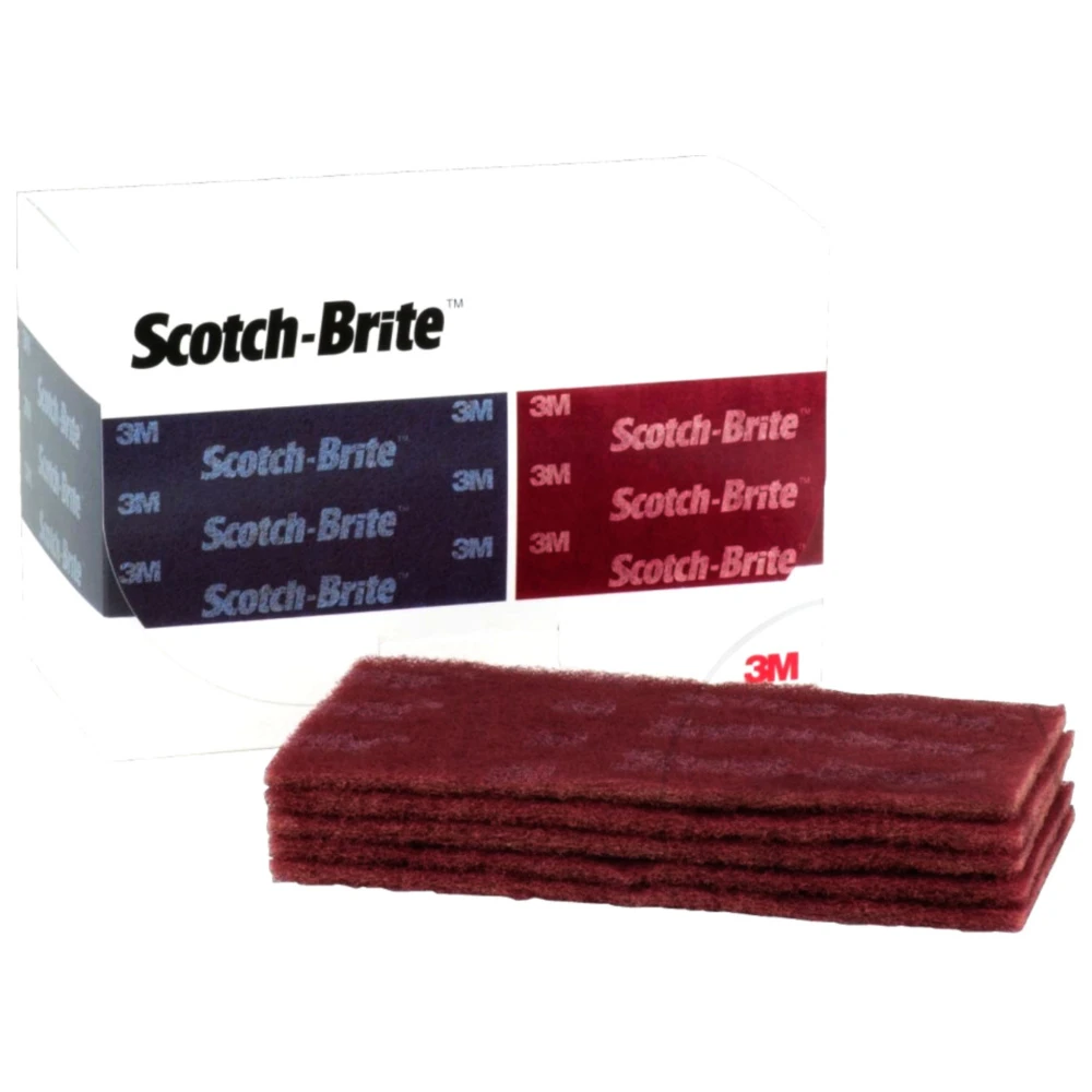 Scotch-Brite DURABLE Flex Hand Pad for Motorcycle Restoration_0