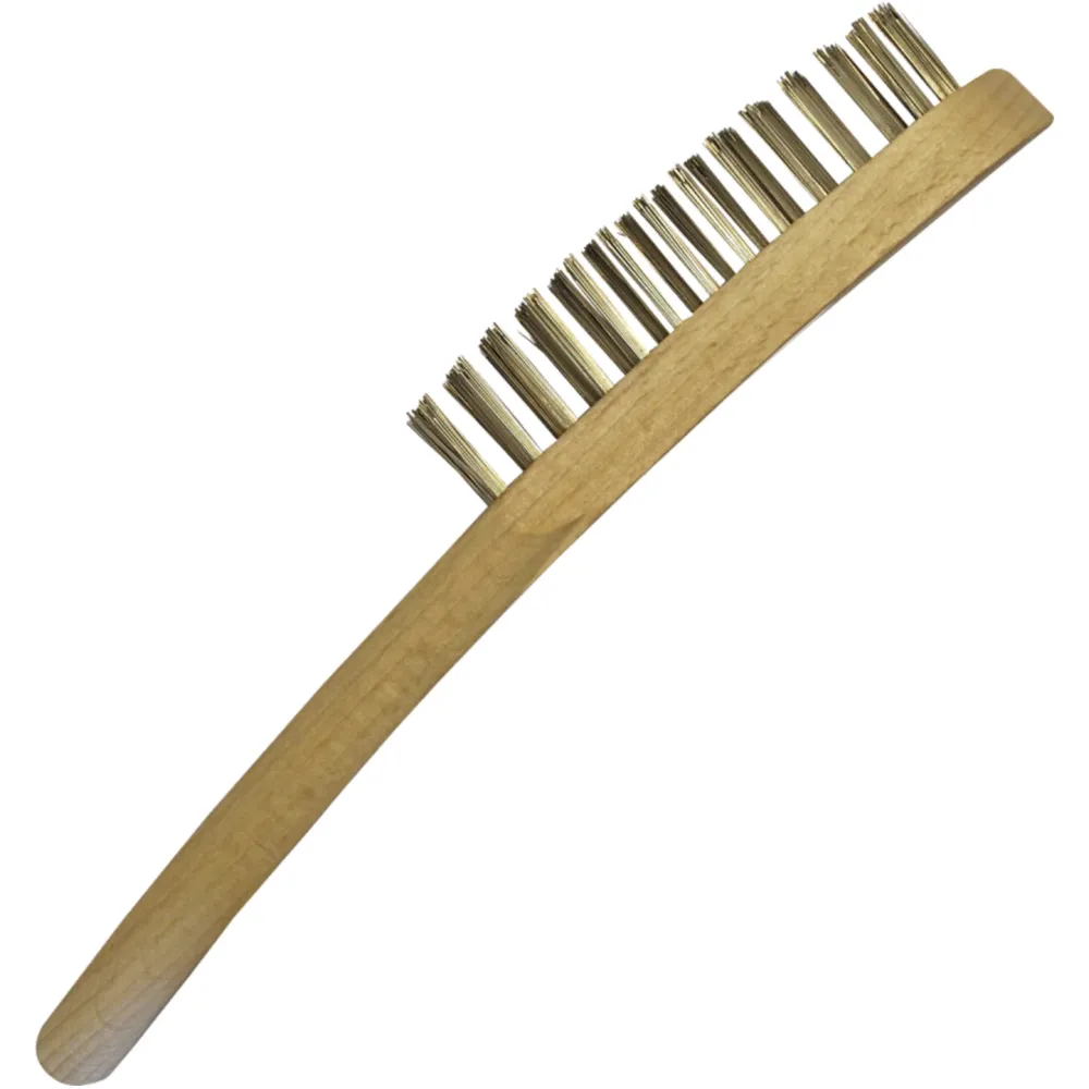Osborn Hand Wire Brush 4-Row for Motorcycle Cleaning_0