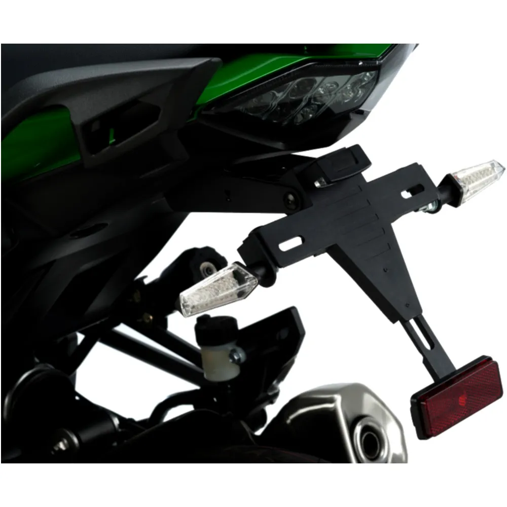 Licence plate holder PUIG black for: Kawasaki Z 7740598_0