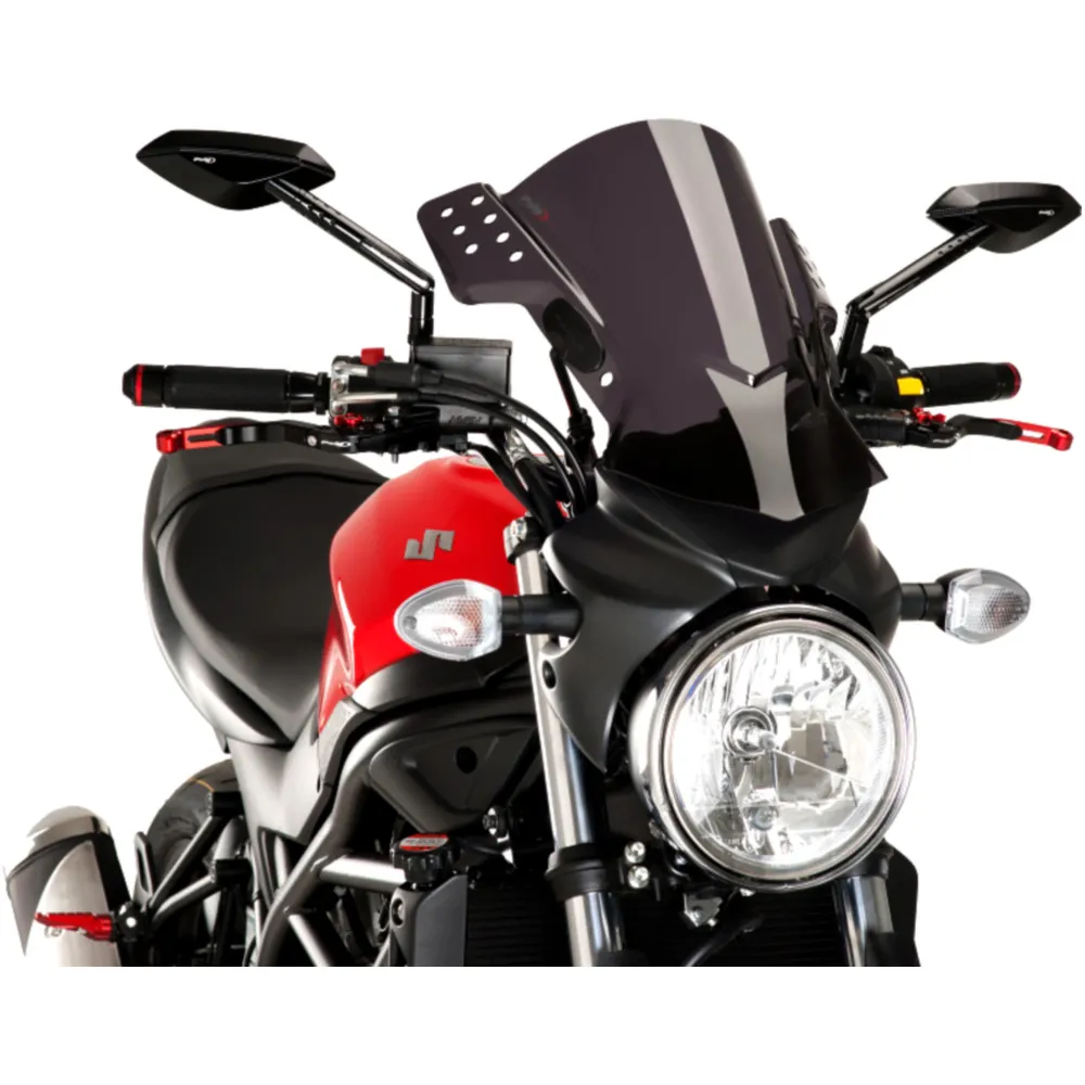 Scheibe Rafale Puig dunkel passend für: Kawasaki Z, W, ER - 6N,