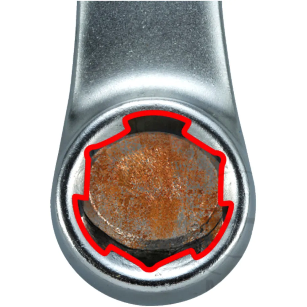 Double Ring Wrench Special 12x13 mm for Motorcycle Maintenance_0