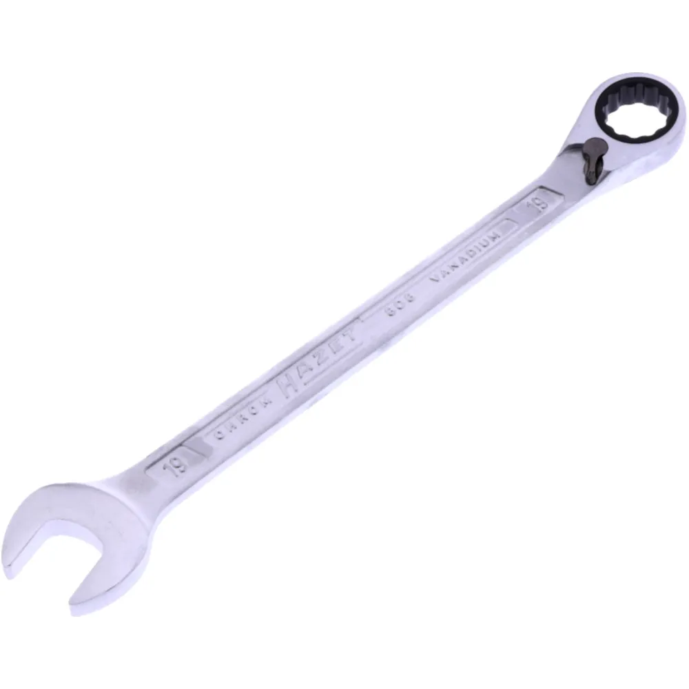 19 mm Ratchet Ring Spanner with Reverse Lever for Motorcycles_0