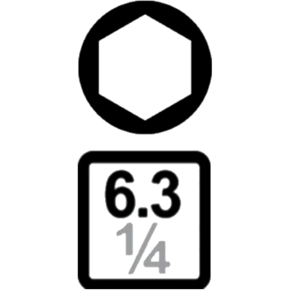 Hexagon Insert 1/4" 5mm for Wrenches_0