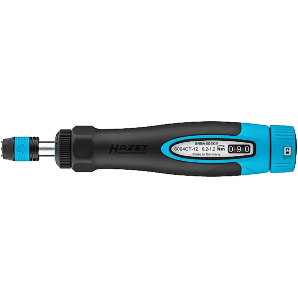 Hazet 1/4 Inch Torque Screwdriver 0.2–1.2 Nm_0
