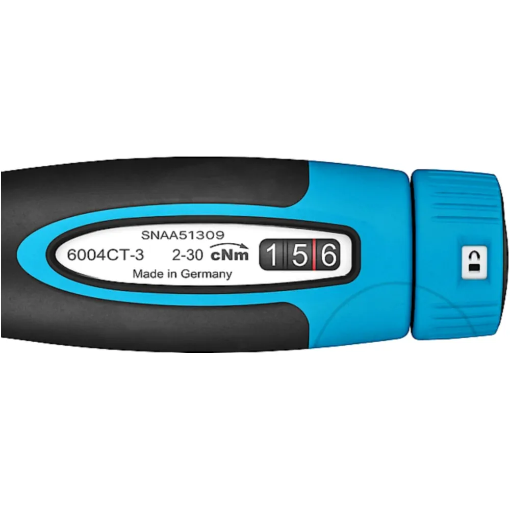 Hazet 1/4 Inch Torque Screwdriver 0.02 – 0.3 Nm ±6%_1