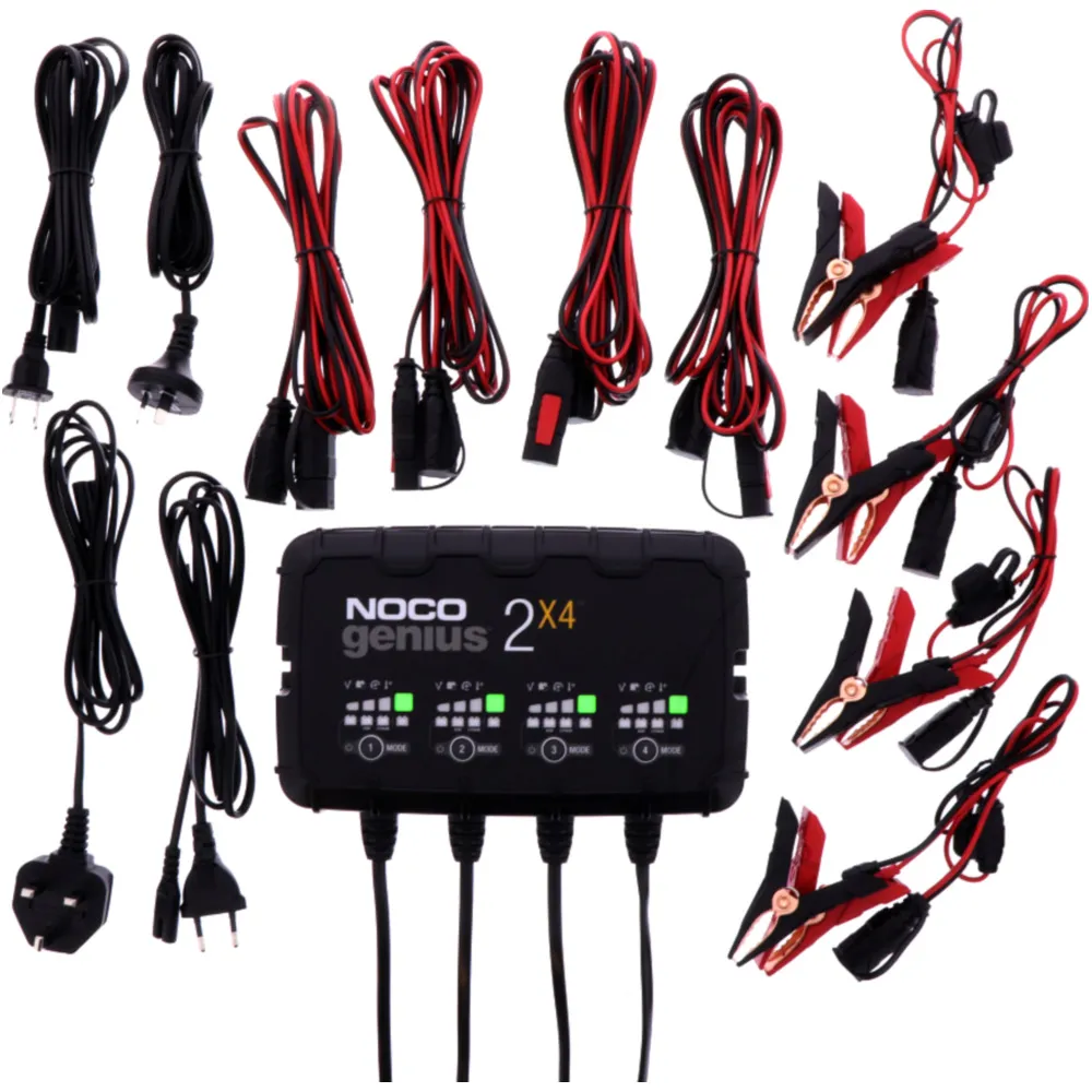 NOCO Genius 2X4 Batterieladegerät 6/12V 4X 2A_0