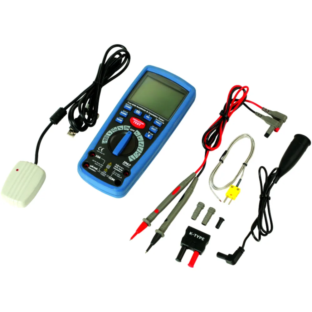 High Voltage Insulation Resistance Multimeter for Electric Vehi